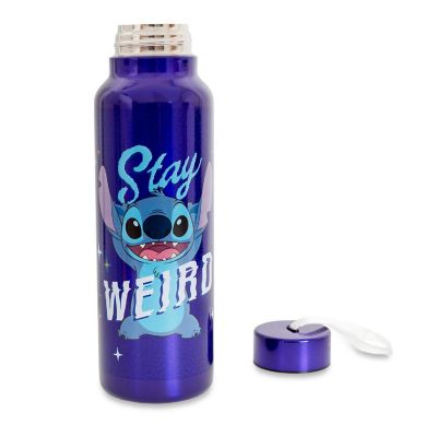 Disney Lilo & Stitch "Stay Weird" Stainless Steel Water Bottle  27 Ounces Image 1