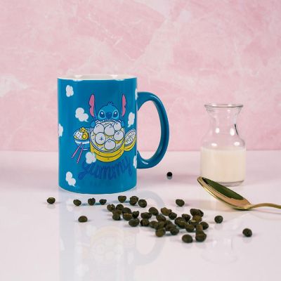 Disney Lilo & Stitch "Yummy" Ceramic Mug  Holds 20 Ounces Image 1
