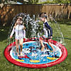 Disney Mickey and Minnie Kids Water Splash Pad Mat and Sprinkler by GoFloats Image 1