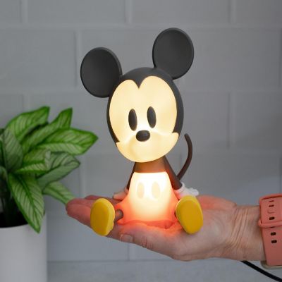 Disney Mickey Mouse Figural LED Mood Light  6 Inches Tall Image 2