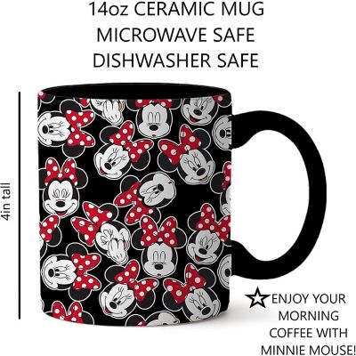 Disney Minnie Mouse All Over 14 Ounce Ceramic Mug Image 2
