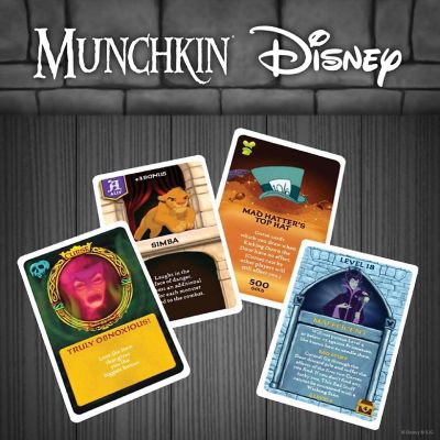 Disney Munchkin Card Game  For 3-6 Players Image 1