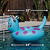 Disney Pixar Monsters Inc - Sulley Pool Float Party Tube by Go Floats - Inflatable Raft for Adults and Kids Image 4