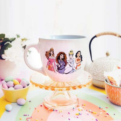 Disney Princess "Courage To Be Kind" Ceramic Soup Mug  Holds 24 Ounces Image 2