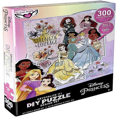 Disney Princess Fashion Angels Crystalize It! DIY Puzzle Design Kit Image 1