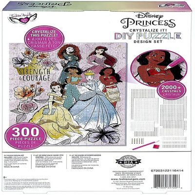 Disney Princess Fashion Angels Crystalize It! DIY Puzzle Design Kit Image 1
