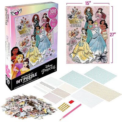 Disney Princess Fashion Angels Crystalize It! DIY Puzzle Design Kit Image 2