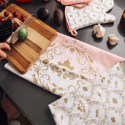 Disney Princess Kitchen Tea Towels  Set of 2 Image 2