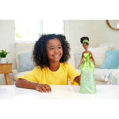 Disney Princess Tiana Posable Fashion Doll with Sparkling Clothing and Accessories Image 2