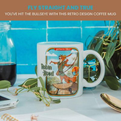 Disney Robin Hood Sherwood Forest Ceramic Coffee Mug  Holds 20 Ounces Image 3