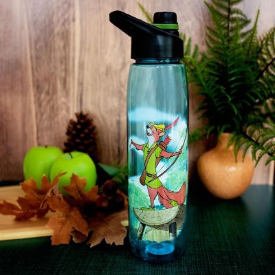 Disney Robin Hood "What A Good Day" Water Bottle with Lid  Holds 28 Ounces Image 3
