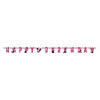 Disney&#8217;s Minnie Mouse Jointed Happy Birthday Banner Image 1