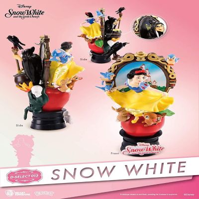 Disney Snow White 6 Inch Beast Kingdom Diorama Statue Image 2