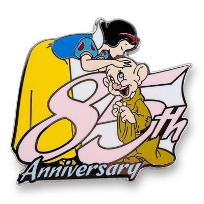 Disney Snow White 85th Anniversary Limited Edition Enamel Pin  SDCC Exclusive Image 1