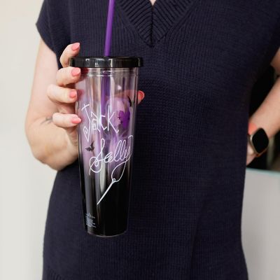 Disney The Nightmare Before Christmas Acrylic Carnival Cup with Lid and Straw Image 3