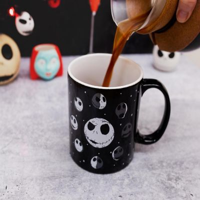 Disney The Nightmare Before Christmas Jack Moon Phases Ceramic Mug  20 Ounces Image 3