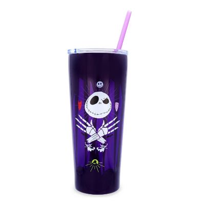 Disney The Nightmare Before Christmas Stainless Steel Tumbler  Holds 22 Ounce Image 1