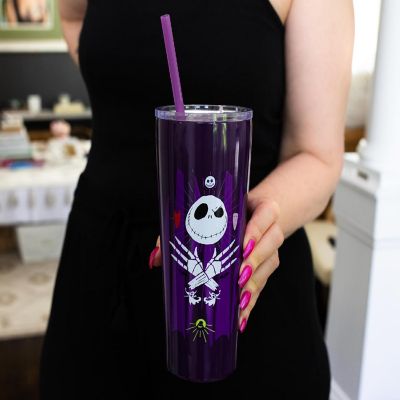 Disney The Nightmare Before Christmas Stainless Steel Tumbler  Holds 22 Ounce Image 3