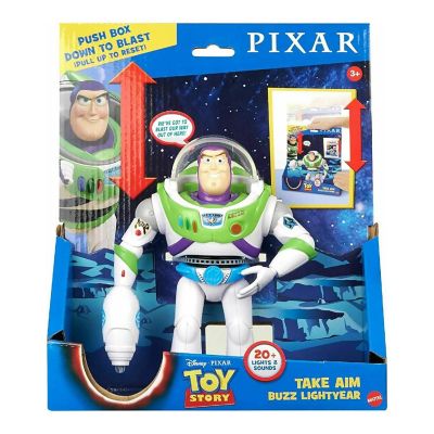 Disney Toy Story Take Aim Buzz Lightyear 7 Inch Electronic Figure Image 1