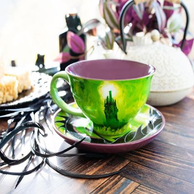 Disney Villains Maleficent Ceramic Teacup and Saucer Set Image 3