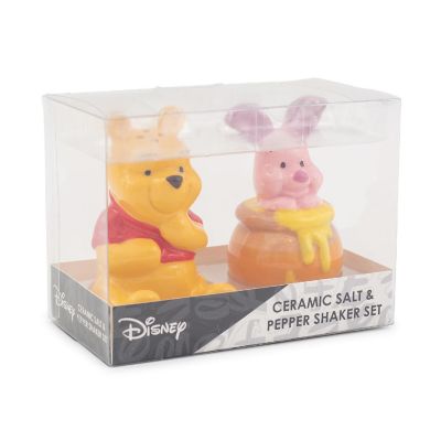 Disney Winnie The Pooh And Piglet Salt and Pepper Shakers  Set of 2 Image 2