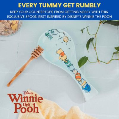 Disney Winnie The Pooh Hunny Pots Ceramic Spoon Rest Holder Image 2