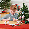 DIY Ceramic Holiday Character Christmas Ornaments - 12 Pc. Image 1