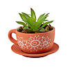 DIY Ceramic Tea Cup Planters - 6 Pc. Image 1