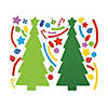 DIY Fabulous Foam Christmas Tree Bookmarks - 24 Pc. Image 1