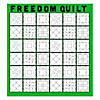 DIY Freedom Quilt Black History Classroom Bulletin Board Set - 48 Pc. Image 1