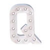 DIY Letter &#8220;Q&#8221; Marquee Light-Up Kit - Makes 1 Image 1
