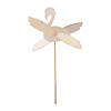 DIY Unfinished Wood Flamingo Windmill Craft Kit - Makes 3 Image 1