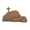 DIY Unfinished Wood He Is Risen Tomb Stand-Up Set - 4 Pc. Image 1