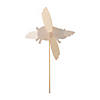 DIY Unfinished Wood Pig with Windmill Wings Craft Kit - Makes 3 Image 1