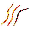 DIY Unfinished Wood Wiggly Snakes - 4 Pc. Image 1