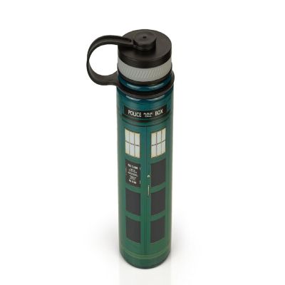 Doctor Who 13th Doctor Tardis Stainless Steel Water Bottle Image 1