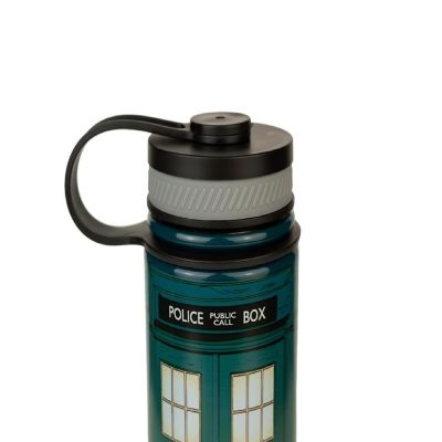 Doctor Who 13th Doctor Tardis Stainless Steel Water Bottle Image 2