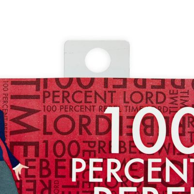 Doctor Who Sticker "100% Rebel Time Lord" Image 1
