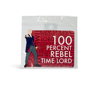 Doctor Who Sticker "100% Rebel Time Lord" Image 3