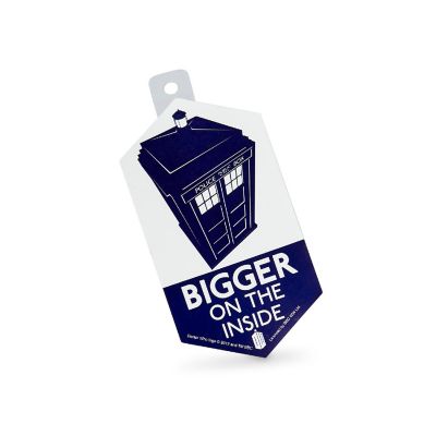 Doctor Who Sticker: Bigger On The Inside Image 2