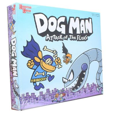 Dog Man Attack of the Fleas Board Game  For 2-6 Players Image 2