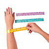 Donut Sprinkles Slap Bracelets - 12 Pc. Image 1