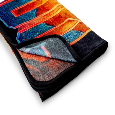 DOOM Classic Fleece Throw Blanket  Cozy Lightweight Blanket  45 x 60 Inches Image 1