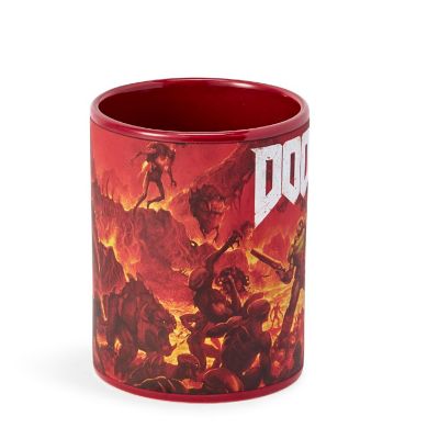 DOOM Doomslayer 16oz Ceramic Coffee Mug Image 3