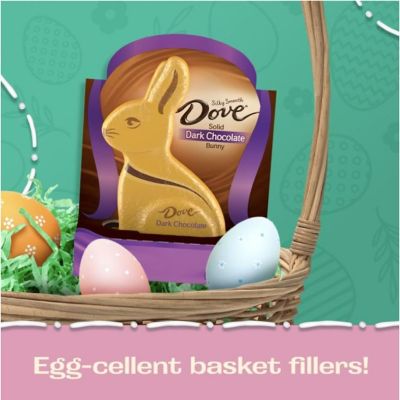 Dove Easter Bunny Dark Chocolate Candy Gift - 4.5 oz Image 2