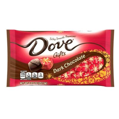 Dove Promises Holiday Gift Dark Chocolate Christmas Candy - 8.87 oz Image 1
