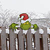 Dr. Seuss&#8482; The Grinch Christmas Fence Peeker Decoration Image 1