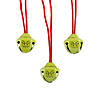 Dr. Seuss&#8482; The Grinch Jingle Bell Necklaces - 12 Pc. Image 1