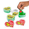 Dr. Seuss&#8482; The Grinch Slime Valentine Exchanges with Card for 12 Image 1