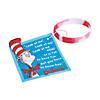 Dr. Seuss&#8482; Welcome to Class Reading Bracelets with Card - 24 Pc. Image 1